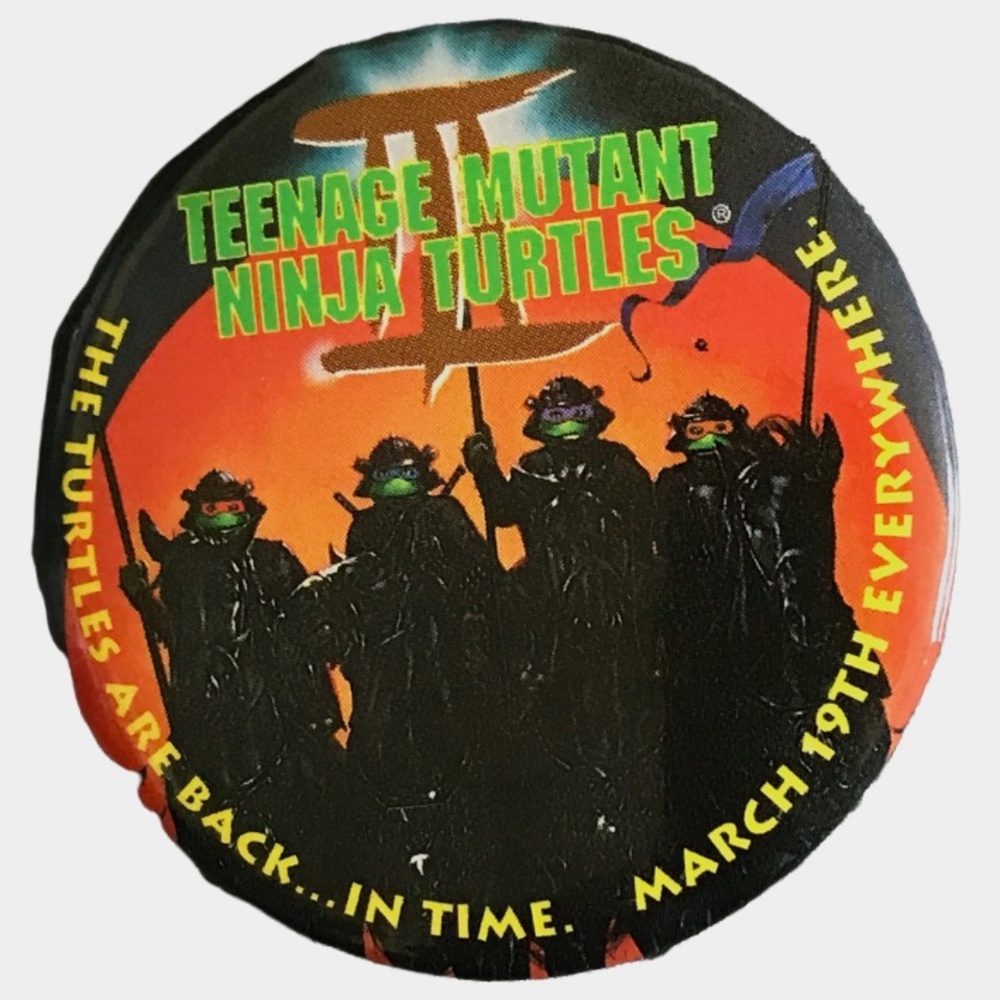 Teenage Mutant Ninja Turtles III The Movie Collectible Pin - NWOT